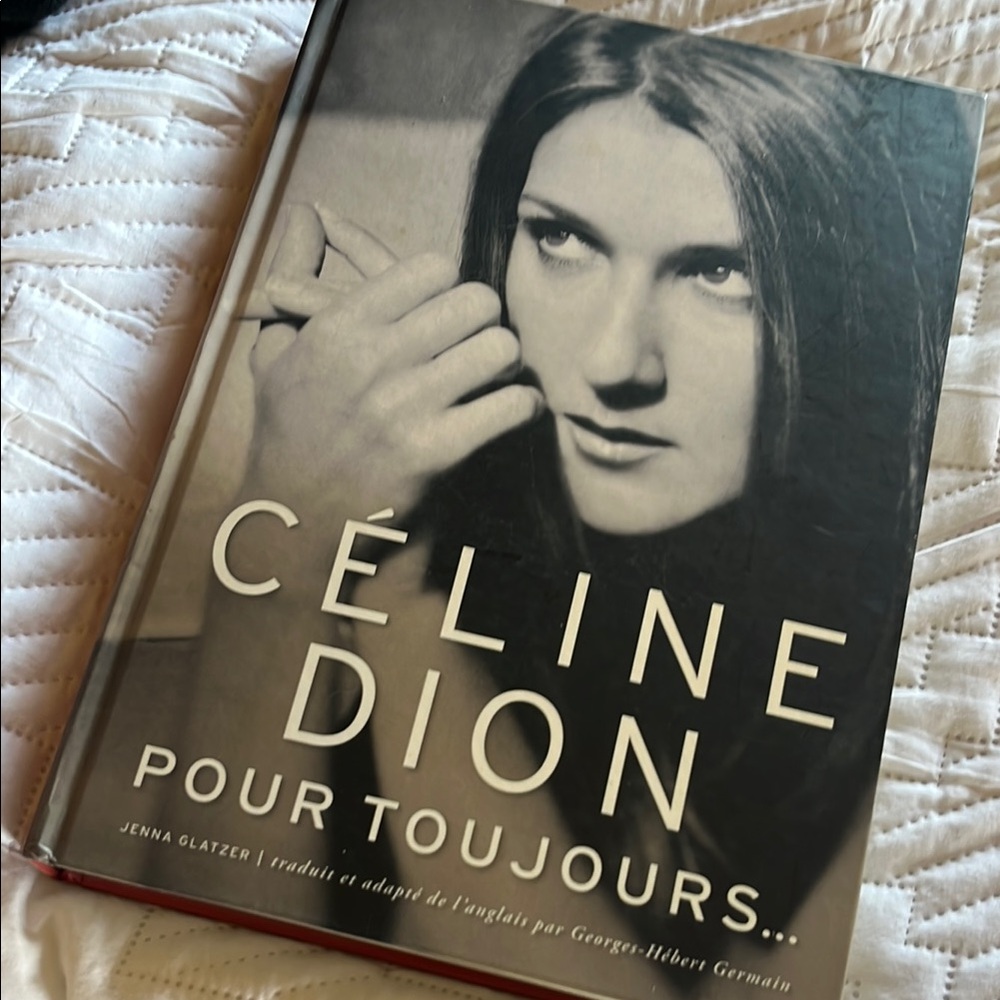 Céline Dion Pour Toujours Book